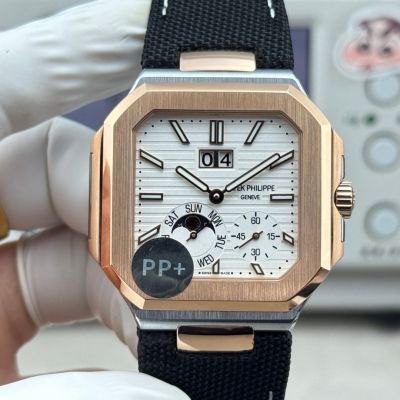 PP+Factory Swiss 1-1 Copy Patek Philippe CUBITUS 5822 Rose Gold Two-Tone Watch 